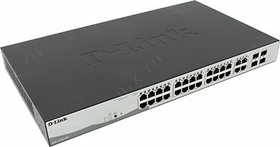 D-Link DGS-1210-28P /F1A   (24UTP 1000Mbps PoE + 4SFP)