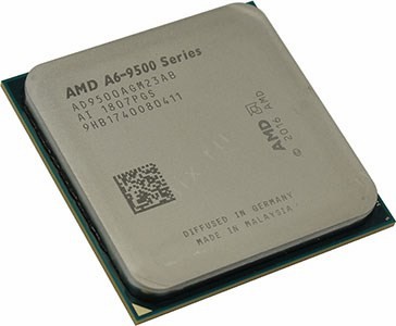CPU AMD A6 9500  (AD9500AG) 3.5 GHz/2core/SVGA RADEON R5/1 Mb/65W Socket AM4