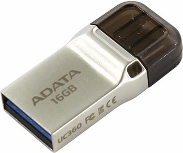 ADATA UC360 AUC360-16G-RGD USB3.1/USB micro-B OTG Flash Drive 16Gb