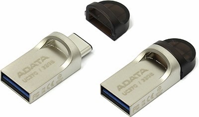 ADATA UC370 AUC370-32G-RGD USB3.1/USB-C OTG Flash Drive 32Gb