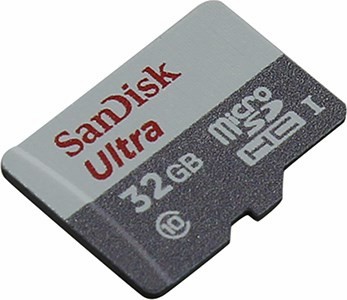 SanDisk Ultra SDSQUNS-032G-GN3MN microSDHC Memory Card 32Gb UHS-I U1 Class10