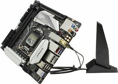 ASUS ROG STRIX Z370-I GAMING (RTL) LGA1151 Z370 PCI-E HDMI+DPGbLAN+WiFi+BT SATA Mini-ITX 2*DDR4