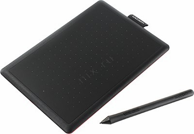 One by Wacom Small CTL-472-N Black&Red (6