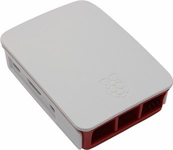 ACD RA129   Raspberry Pi 3 Red+White ABS Plastic Case