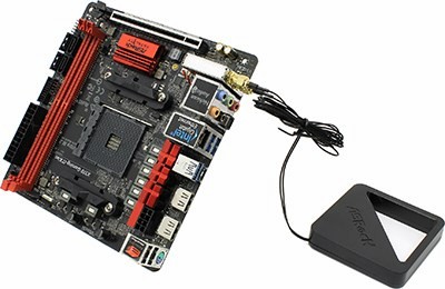 ASRock Fatal1ty X370 GAMING-ITX/AC (RTL) AM4 X370 PCI-E 2xHDMI GbLAN+WiFi+BT SATA Mini-ITX 2*DDR4
