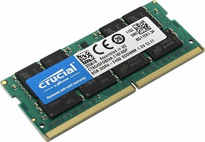 Crucial CT8G4SFD824A DDR4 SODIMM 8Gb PC4-19200 CL17 (for NoteBook)