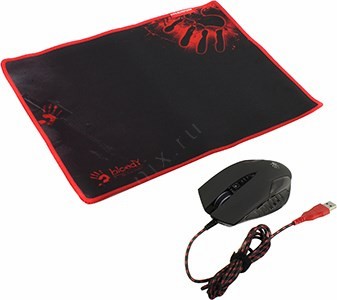 Bloody X'Glides Gaming Mouse Q5081S (RTL) USB 8btn+Roll, 