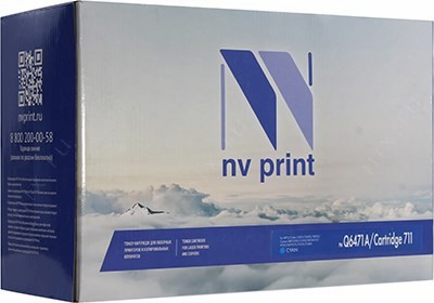  NV-Print Q6471A/Cartridge 711 Cyan  HP COLOR LJ 3505/3600/3800, Canon LBP-5300/5360/8450/9130/9170