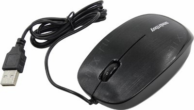 SmartBuy One Optical Mouse SBM-214-K (RTL) USB 3btn+Roll