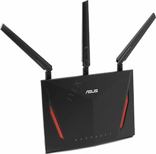 ASUS RT-AC86U Dual-band Gigabit Router (4UTP 1000Mbps, 1WAN, 802.11a/b/g/n/ac,USB2.0/3.0, 2167Mbps)