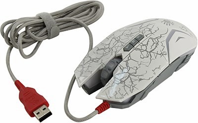 Bloody Gaming Mouse N50 White (RTL) USB 8btn+Roll