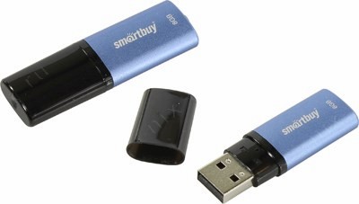 SmartBuy X-Cut SB8GBXC-SB USB2.0 Flash Drive 8Gb (RTL)