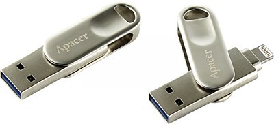 Apacer AH790 AP64GAH790S-1 USB3.1/Lightning Flash Flash Drive 64Gb (RTL)