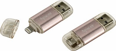 Apacer AH190 AP64GAH190H-1 USB3.1/Lightning Flash Drive 64Gb (RTL)