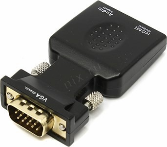 VGA to HDMI Converter VGA (15M) + audio - HDMI (F) ( miniUSB)