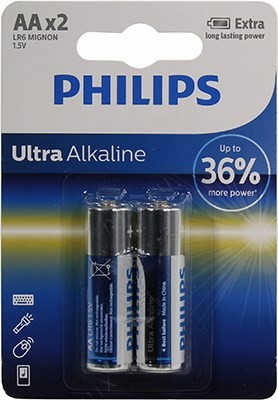 PHILIPS Ultra Alkaline LR6E2B/10 Size