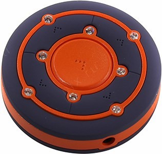 Ritmix RF-2850-8Gb Orange/Blue (MP3 Player, 8Gb, MicroSD, USB2.0, Li-lon)