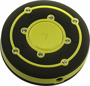Ritmix RF-2850-8Gb Yellow/Brown (MP3 Player, 8Gb, MicroSD, USB2.0, Li-lon)