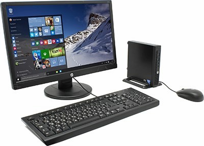 HP 260 G2 Desktop Mini + V214a Monitor 3EB88ES#ACB Cel 3855U/4/500/WiFi/BT/Win10/20.7