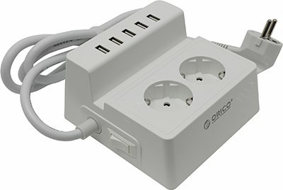   Orico ODC-2A5U-(V1-EU-)WH (2  + 5 USB)