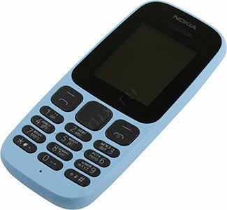 NOKIA 105 Dual SIM TA-1034 Blue (DualBand, 1.8