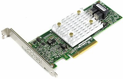 Microsemi SmartRAID 3102-8i Single 2294800-R PCI-Ex8, 8-port-int SAS/SATA 12Gb/s RAID 0/1/10/5/6/50/60, Cache 2Gb