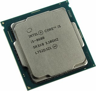 CPU Intel Core i5-8600 3.1 GHz/6core/SVGA UHD Graphics 630/1.5+9Mb/65W/8 GT/s LGA1151