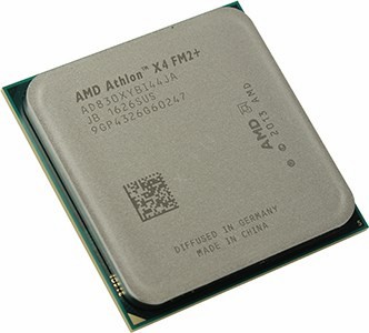CPU AMD Athlon X4 830  (AD830XY) 3.0 GHz/4core/ 4 Mb/65W/5 GT/s Socket FM2+