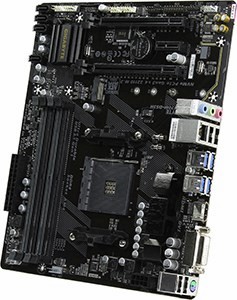 GIGABYTE GA-AX370M-DS3H rev1.1 (RTL) AM4 X370 2*PCI-E DVI+HDMI GbLAN RAID SATA MicroATX 4*DDR4