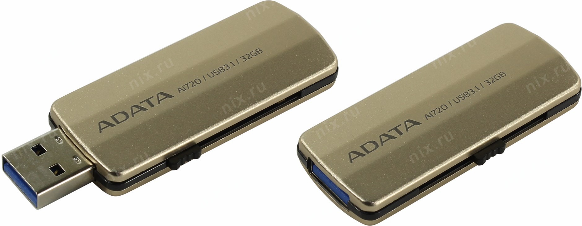 ADATA AI720 AAI720-32G-CGD USB3.1/Lightning Flash Drive 32Gb