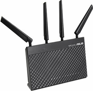 ASUS 4G-AC68U WiFi LTE Modem Router (4UTP 1000Mbps,802.11a/b/g/n/ac,1300Mbps,SIM slot)