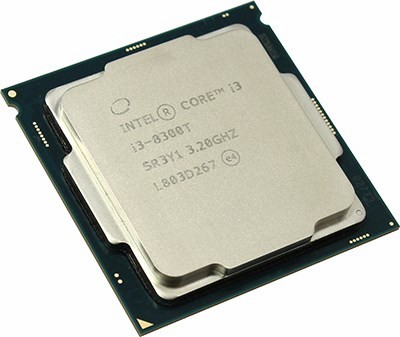 CPU Intel Core i3-8300T 3.2 GHz/4core/SVGA UHD Graphics 630/ 8Mb/35W/8 GT/s LGA1151
