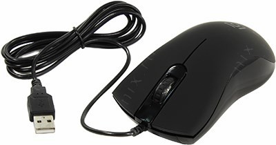 OKLICK Optical Mouse 375M Black (RTL) USB 3btn+Roll 1012160