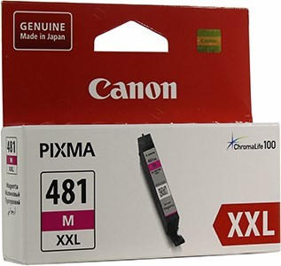  Canon CLI-481XXLM Magenta  PIXMA TR7540/TR8540/TS6140/TS8140/TS9140