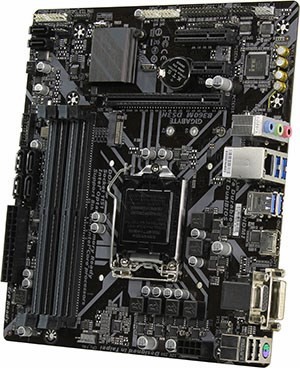 GIGABYTE B360M DS3H rev1.0 (RTL) LGA1151 B360 PCI-E Dsub+DVI+HDMI GbLAN SATA MicroATX 4*DDR4