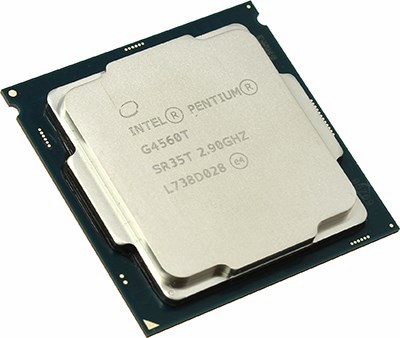 CPU Intel Pentium G4560T  2.9 GHz/2core/SVGA HD Graphics 610/0.5+3Mb/35W/8GT/s LGA1151