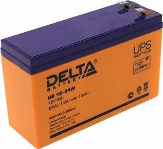  Delta HR 12-24W (12V, 6Ah)  UPS
