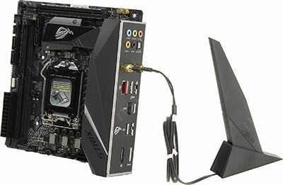 ASUS ROG STRIX B360-I GAMING-SI (RTL) LGA1151 B360 PCI-E HDMI+DP GbLAN+WiFi+BT SATA Mini-ITX 2*DDR4