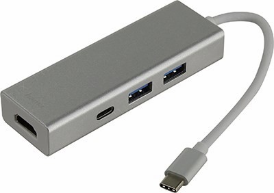 Hama 135756 3-port USB3.1 Hub,HDMI, . USB-C