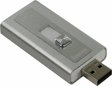 Hama 124153 USB2.0/Lightning microSD Card Reader/Writer