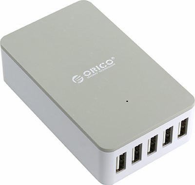 Orico CSE-5U-WH   USB (. AC100-240V, .DC5V, 5*USB 2.4A)