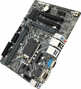 GIGABYTE H310M S2P rev1.0 (RTL) LGA1151 H310 PCI-E Dsub+DVI+HDMI GbLAN SATA MicroATX 2*DDR4