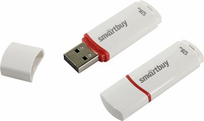 SmartBuy Crown SB128GBCRW-W USB2.0 Flash Drive 128Gb (RTL)