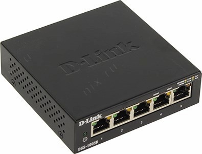 D-Link DGS-1005D /I3A 5-port Gigabit Switch (5UTP 1000Mbps)
