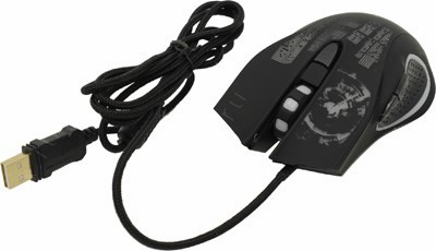 QUMO Gaming Optical Mouse Gremlin M37 (RTL) USB 6btn+Roll 23459