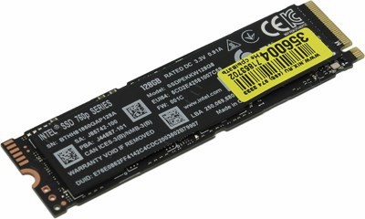 SSD 128 Gb M.2 2280 M Intel 760P Series SSDPEKKW128G801 3D TLC