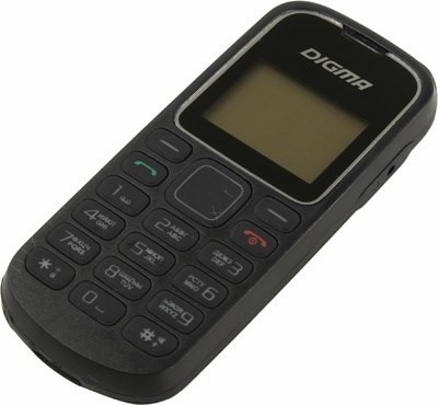 Digma LINX A105 2G 1004709 Black (DualBand, 1.44