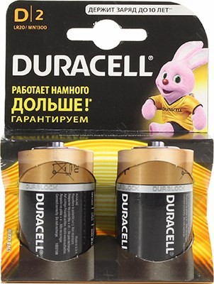 Duracell (PLUS) MN1300-2 (LR20) Size