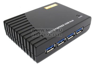 STLab U-540 USB3.0 Hub 4-Port +..