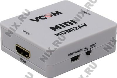VCOM DD494 HDMI to AV Converter (RTL) (HDMI in, RCA out)